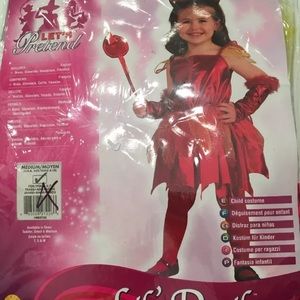 Lil Devil Childs Costume Rubies Size 8-10 New